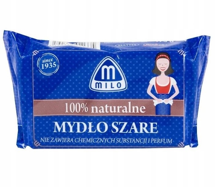 

Mydło Szare 100% Naturalne 175G Milo