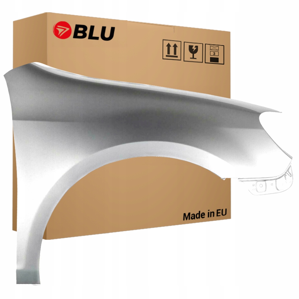 Blu Blatník Vw Golf VI 6 LA7W pravý stříbrný 08-16 přední hatchback