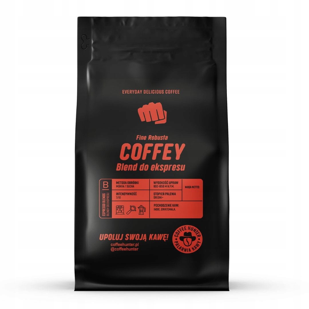 Levně Coffee Hunter Coffey Blend káva 1 kg
