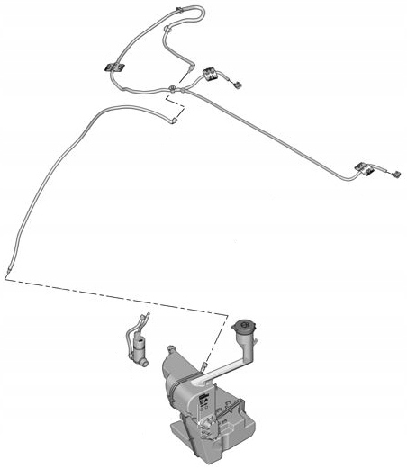 SPRYSKIWACZ DYSZA SZYBY PEUGEOT 508 KPL ORYGINAŁ Numery katalogowe zamienników 6438 ET