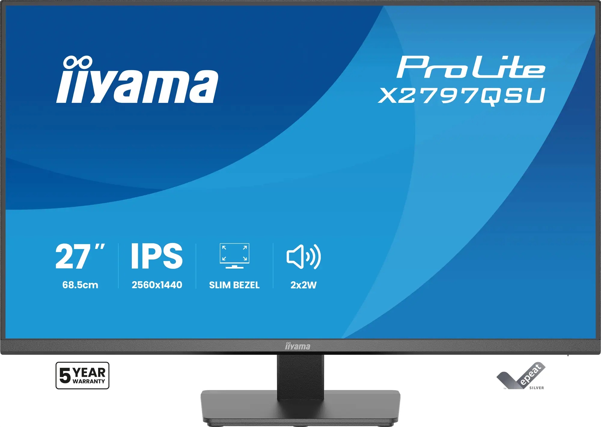Monitor iiyama ProLite X2797QSU-B1 27" Qhd