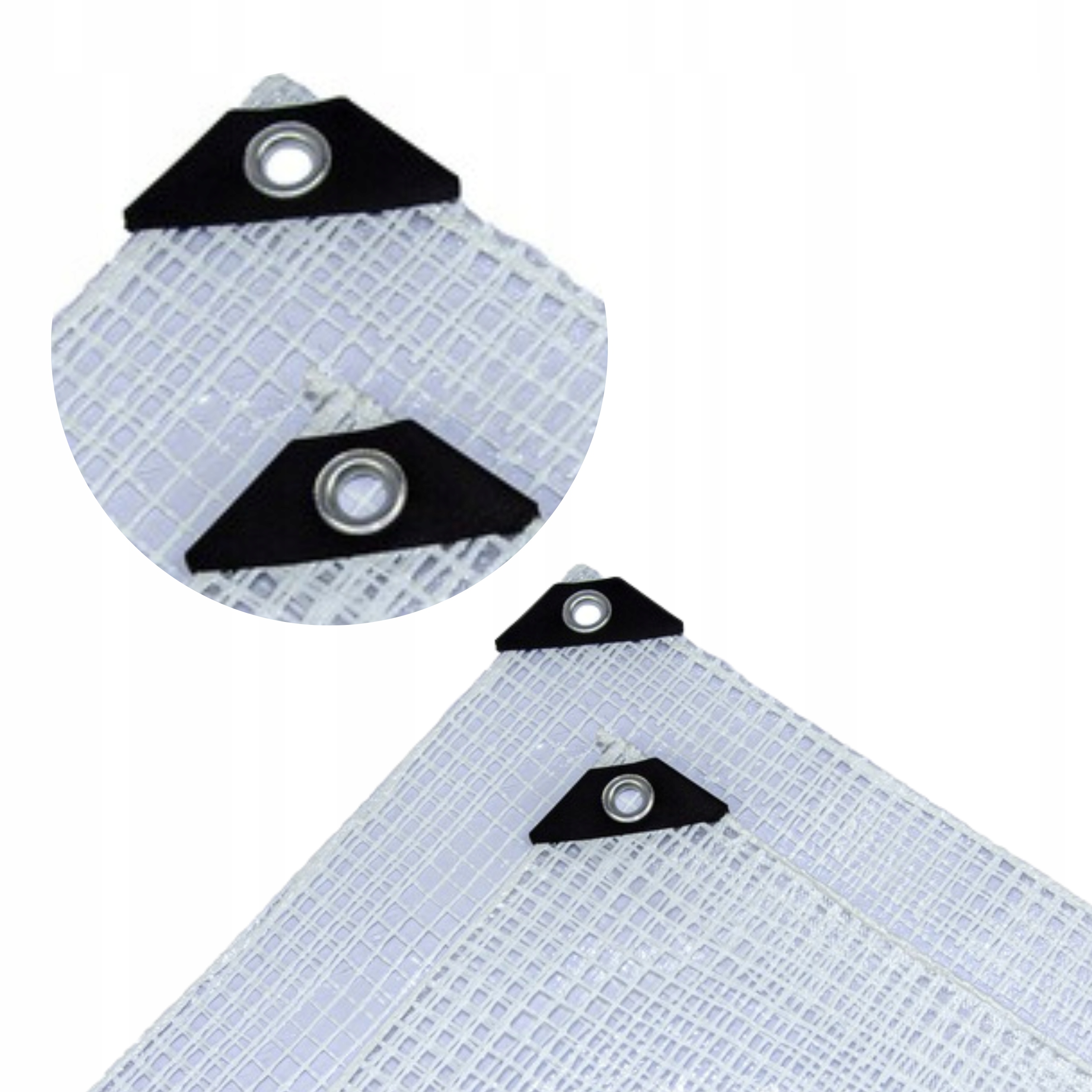 PLANDEKA PRZEŹROCZYSTA ZBROJONA MOCNA 2x3m +UV Długość 3 m