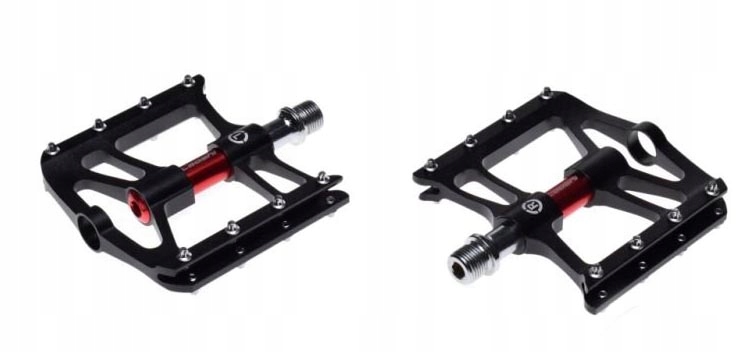 

Lekkie Pedały Platformy Cnc Leoshi Maszynowe Black