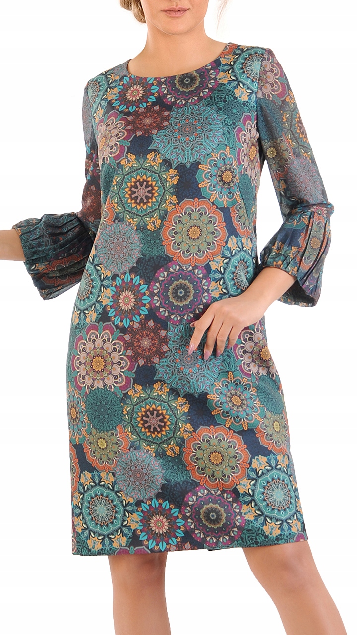 Šaty Emma 52 let na svatební hostina jsou elegantní na společenské přijímání