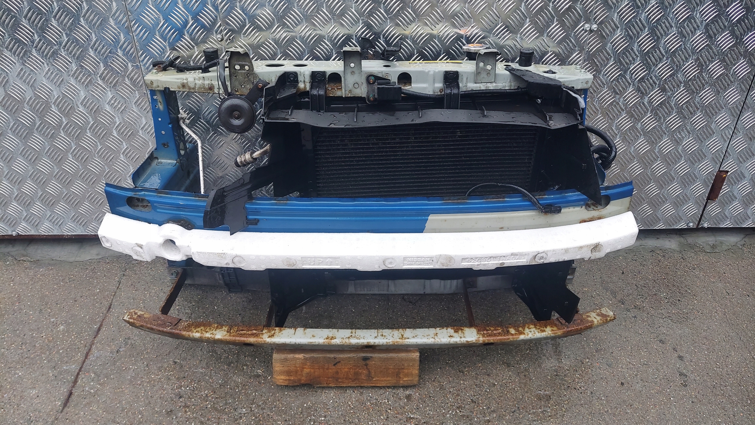 support panel for radiators complete NISSAN MICRA K13 1.2 petrol
