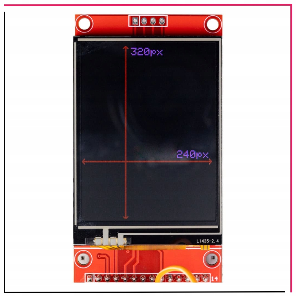 Wyświetlacz LCD TFT 2,4
