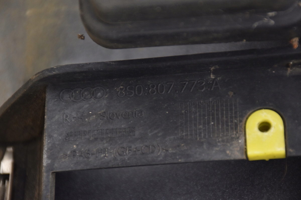 bumper rear rear part AUDI TT 8S S-LINE PDC