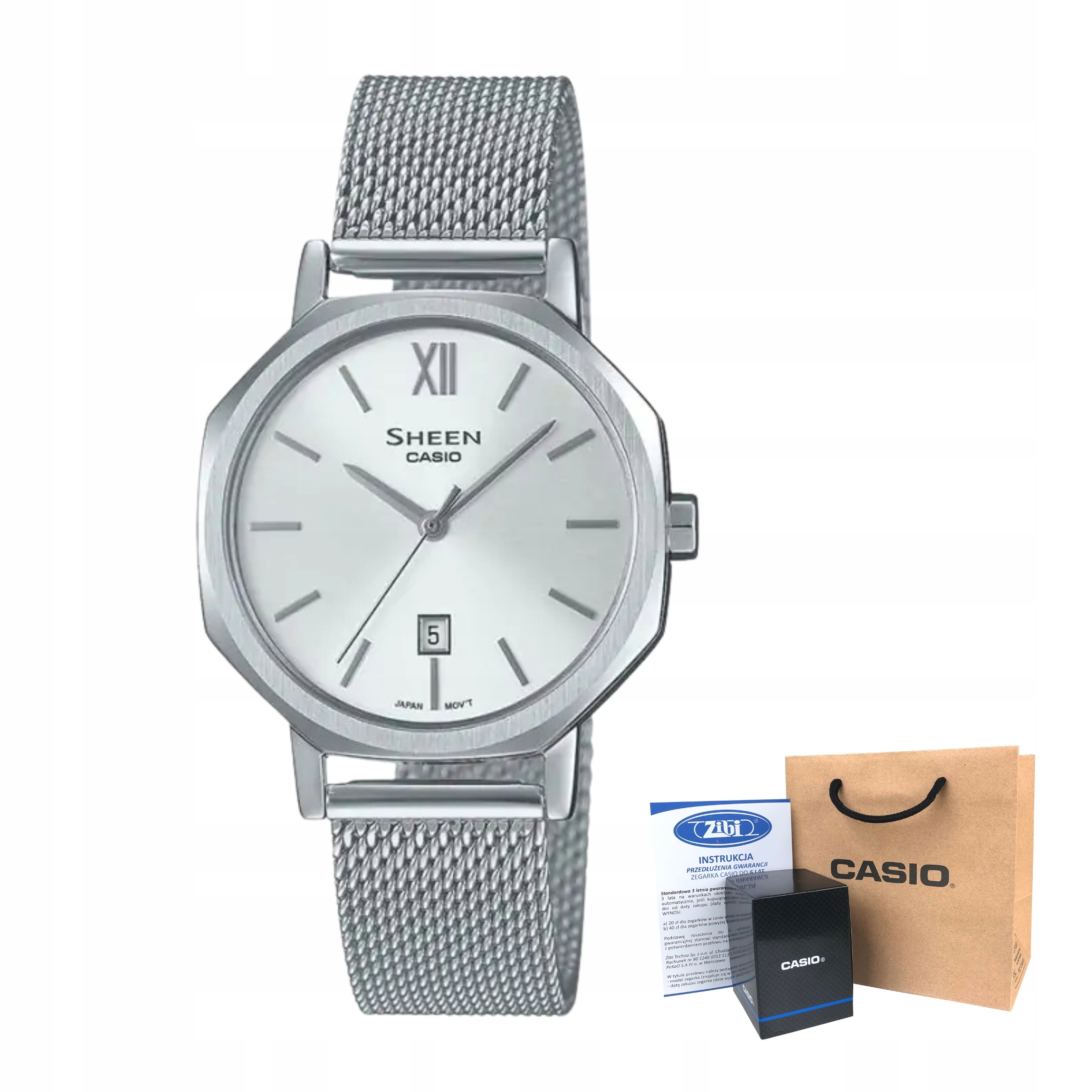 Zegarek Casio SHE-4554M-7AUEF (4549526346972) • Cena, Opinie