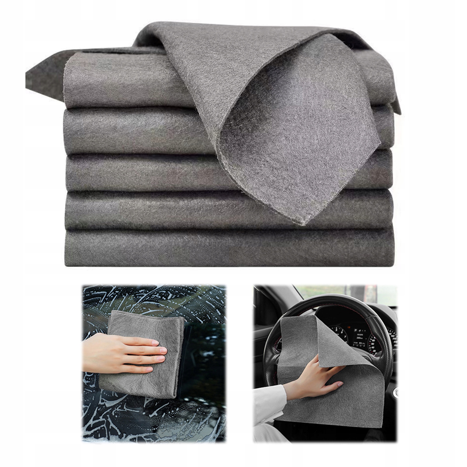 Levně 5 Kusů Kouzelné Utěrky Z Absorpčního Mikrovlákna Pro Čištění 30X40 CM