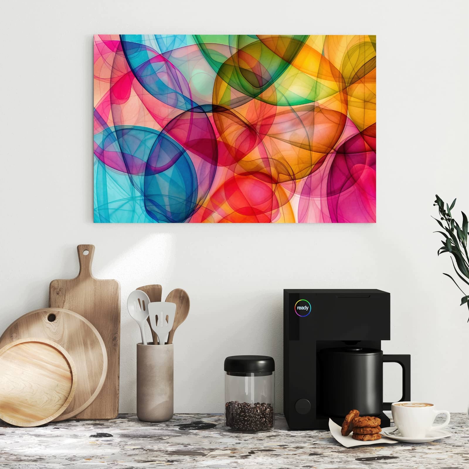 Magnetická tabule Nádhera barev 60 × 40 cm