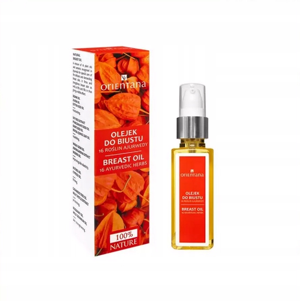 ORIENTANA Bio Olejek do biustu 16 Roślin Ajurwedy