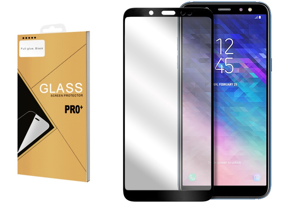 

Szkło Hartowane Full Glue 5D 9H Do Samsung A6 Plus