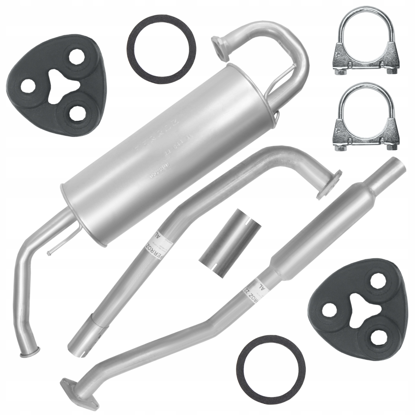 Глушитель комплект для Toyota RAV 4 и 1 2.0 хэтчбек 5D