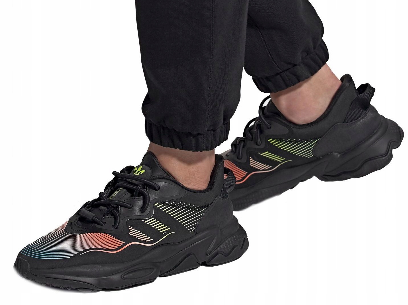 Adidas Ozweego Sportovní boty Černé Pohodlné Tenisky pro chůzi Módní
