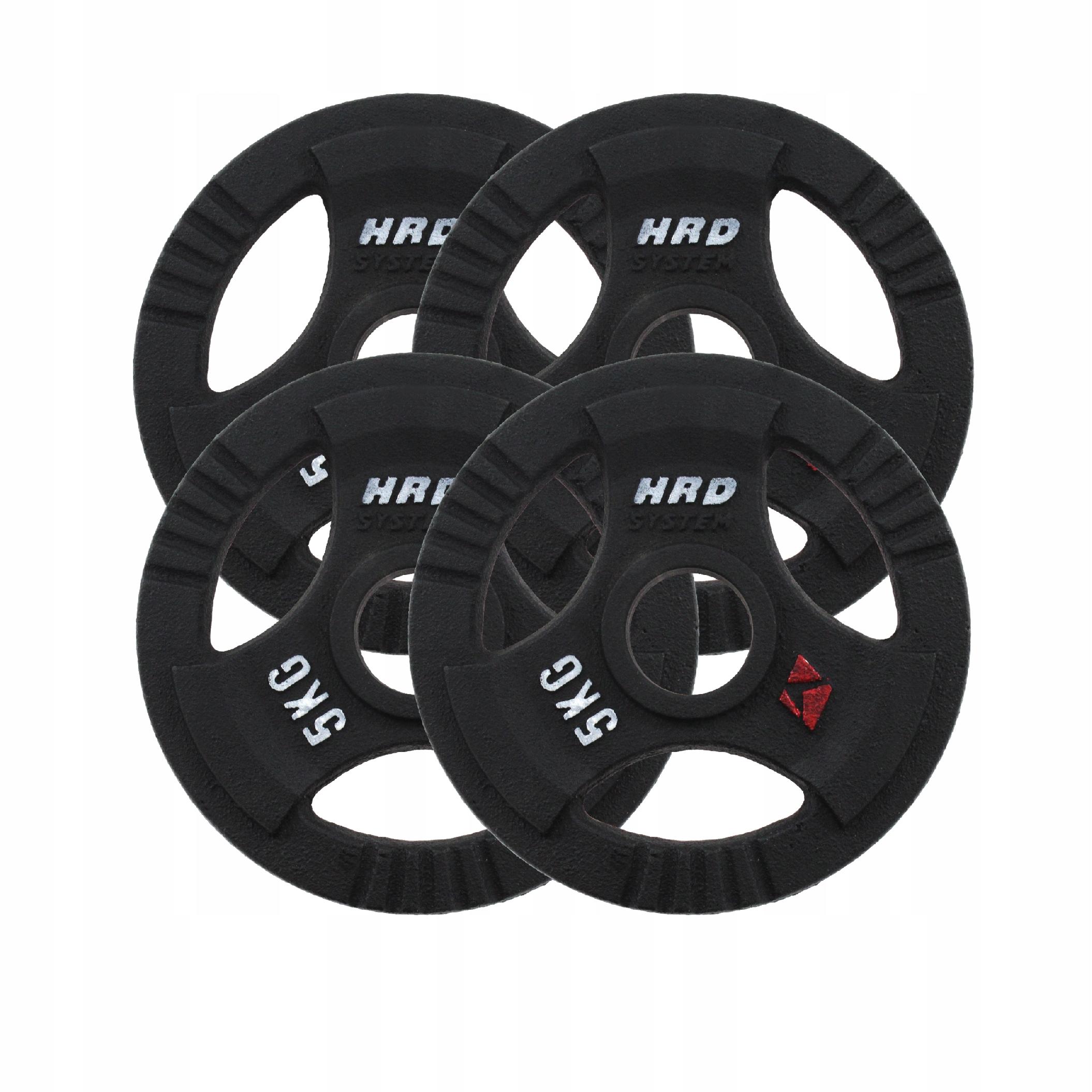 Hrd System Zestaw Obciążenie Olimpijskie żeliwne 50mm 4x5kg Talerze