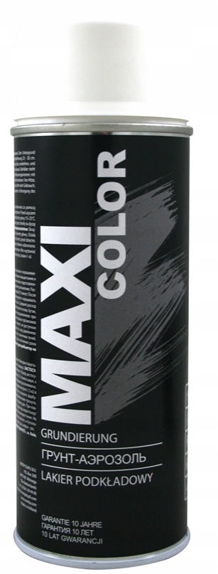 

Biały Podkład Maxi Color Spray 400ML Farba Lakier