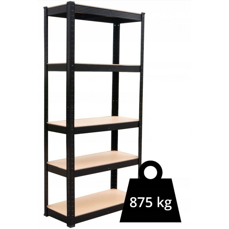 Skladový Regál Kovová Garáž P9030 Mdf 875 Kg
