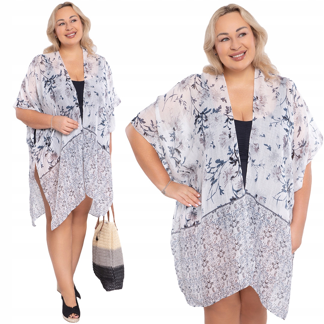 Přehoz šedé květy 46-56