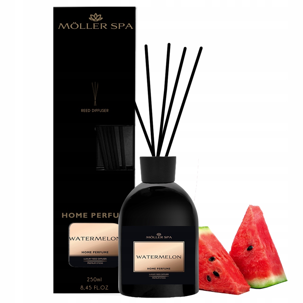 Levně Vůně Melounový Meloun Do Domácnosti Tyčinky Osvěžovač 250 ml Velká Objem