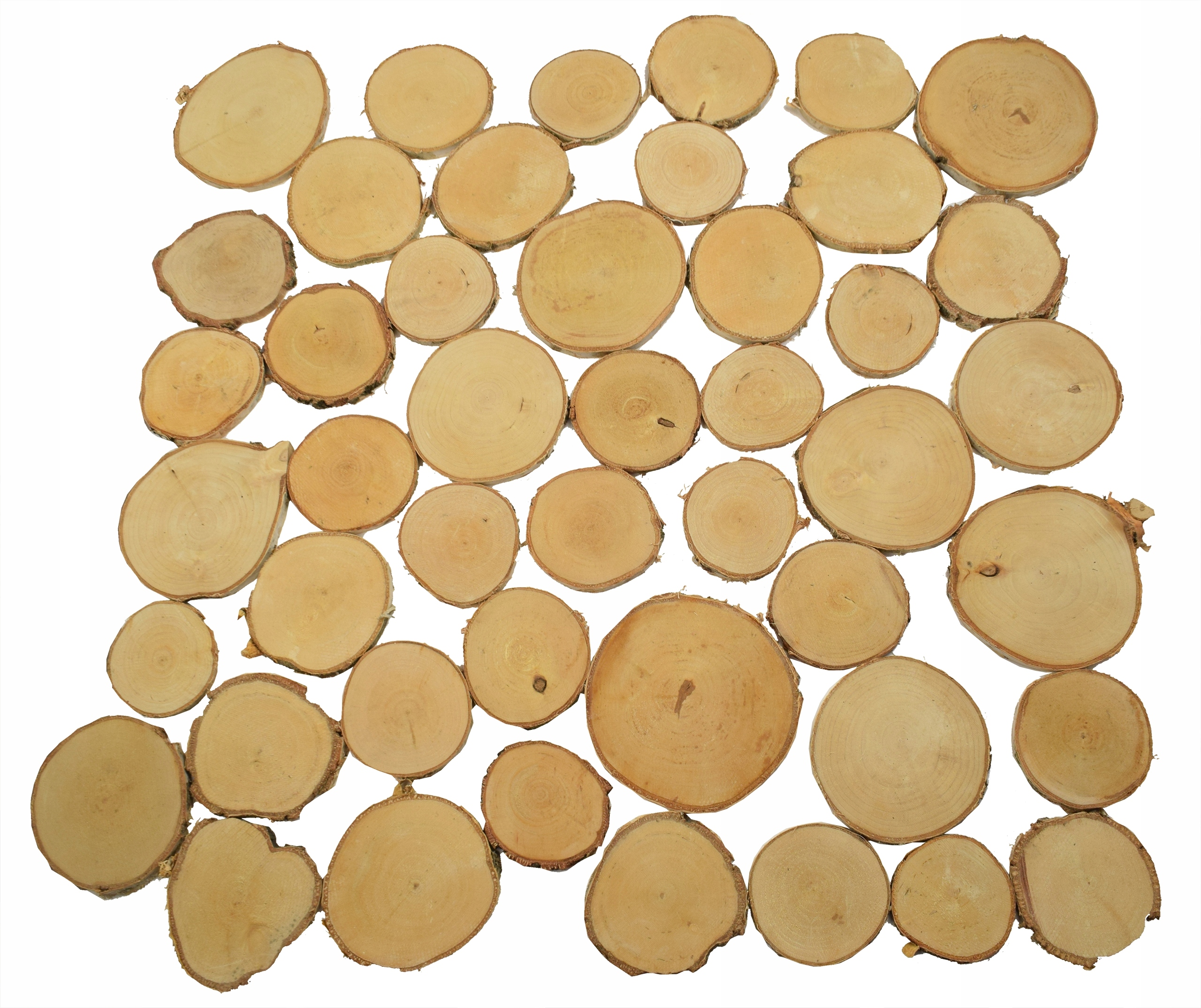 

Plastry, krążki drewna 6-12 cm na ścianę, kominek