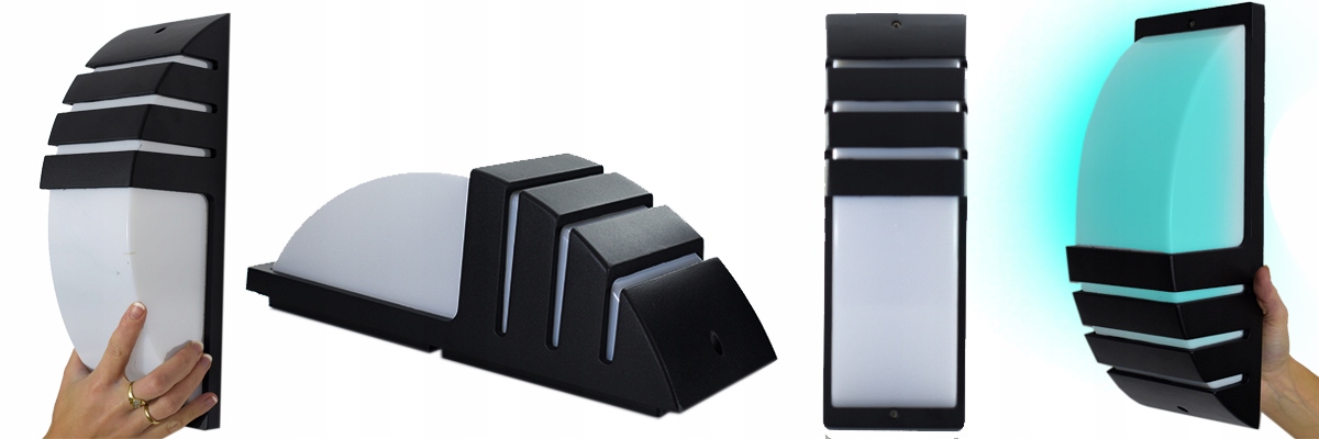 KINKIET ZEWNĘTRZNY PRZED WEJŚCIE DOMU MIESZKANIA Liczba punktów światła 1