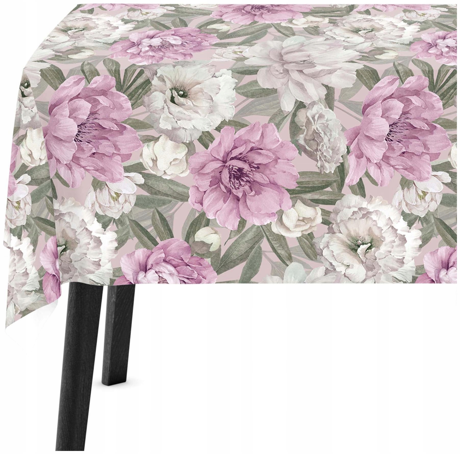 Dekorativní ubrus na stůl 140x220 Květiny Růže 9250