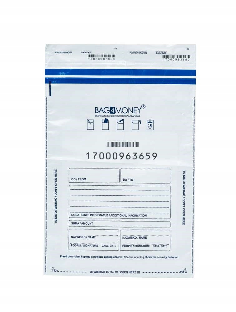 

Koperta bankowa C3 320x450 100szt Kryjąca