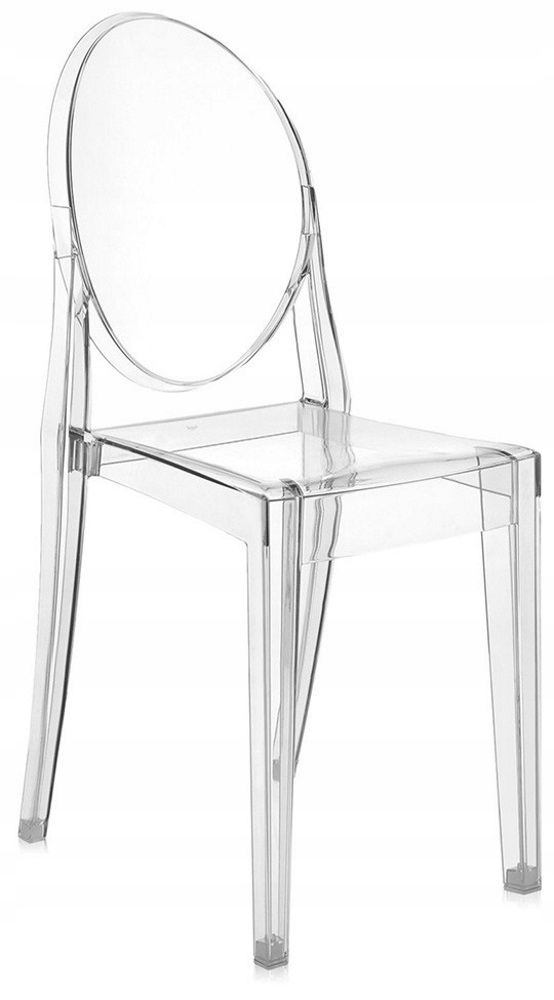 Křeslo Dankor Design Victoria Ghost transparent