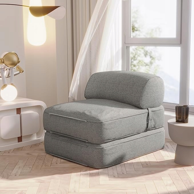 Rozkladacia pohovka, rozkladacia pohovka do obývačky, šedá