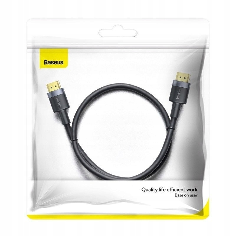 Kabel HDMI 2.0 4K/60Hz Full HD 18Gb/s, Baseus, 2m EAN (GTIN) 6953156218192