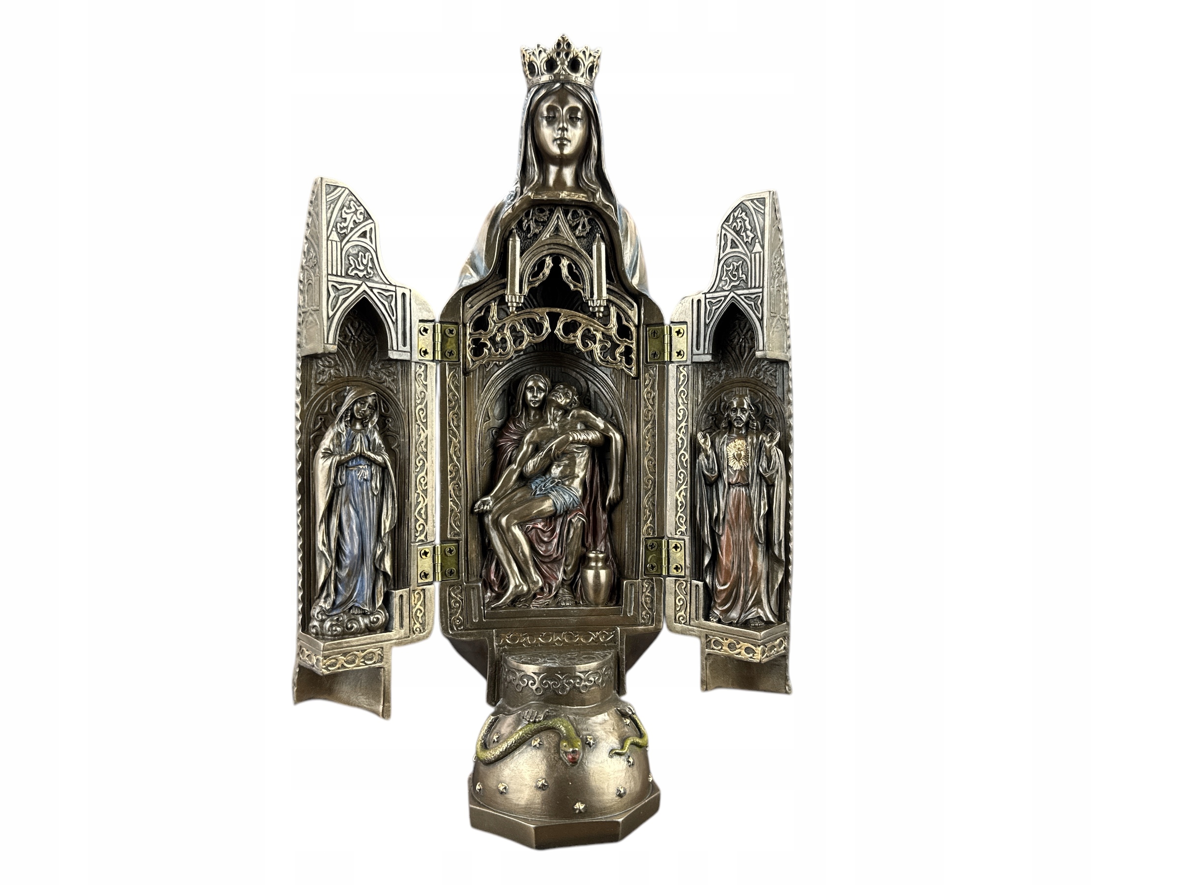 Figurka Socha Polyptych Maria Panna fotografie z kríža Veronese WU75630A4