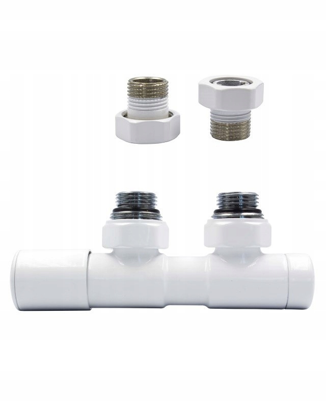Ventil reg 50 mm Twins bílý levý GZ1/2