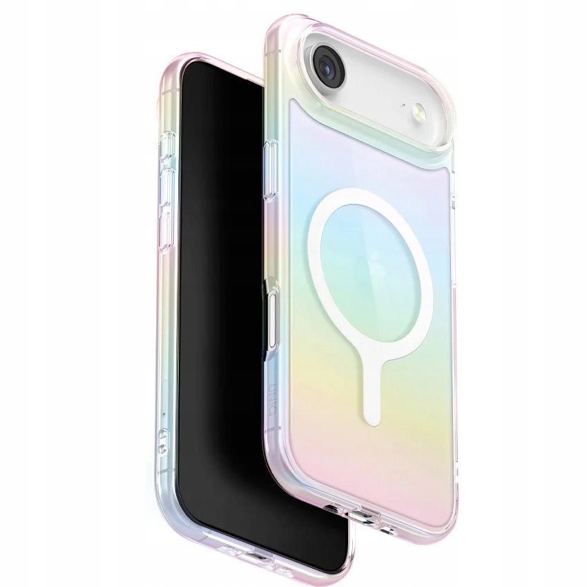 Etui Uniq Hybrid Iridescia iPhone Air (2025) Magsafe, kolorowe (holograficzne)