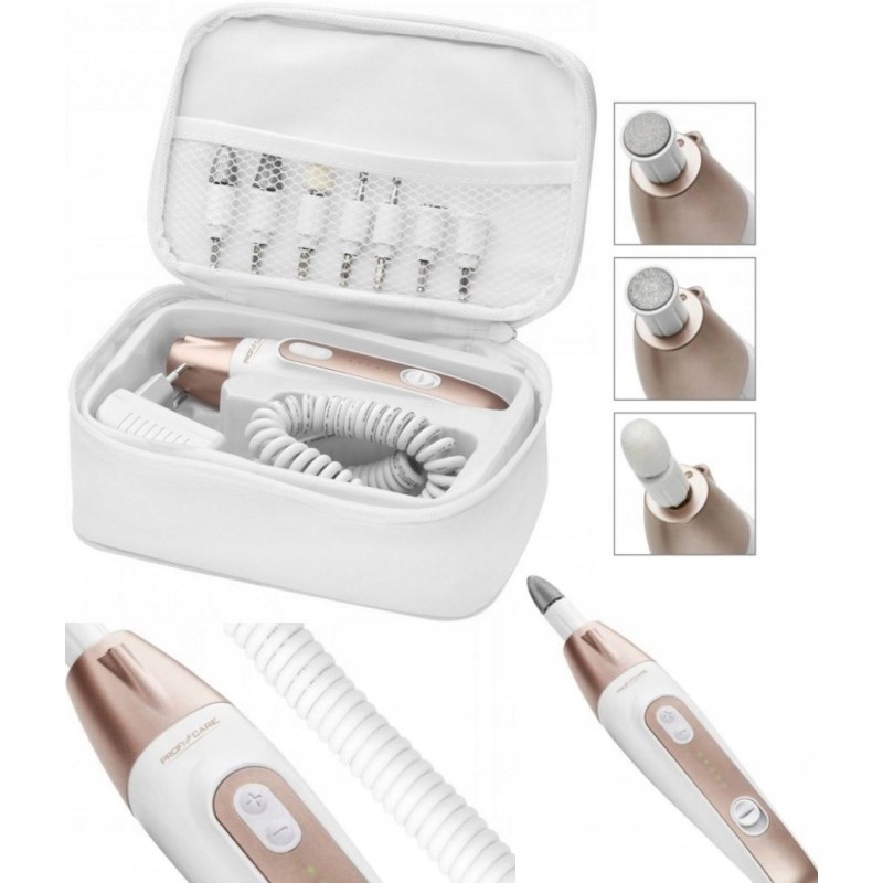 МАШИНКА ДЛЯ НІГТІВ НІМЕЦЬКА МАНІКЮРНО-ПЕДИКЮРНИЙ НАБІР + 7 ФРЕЗ Потужність 0 Вт