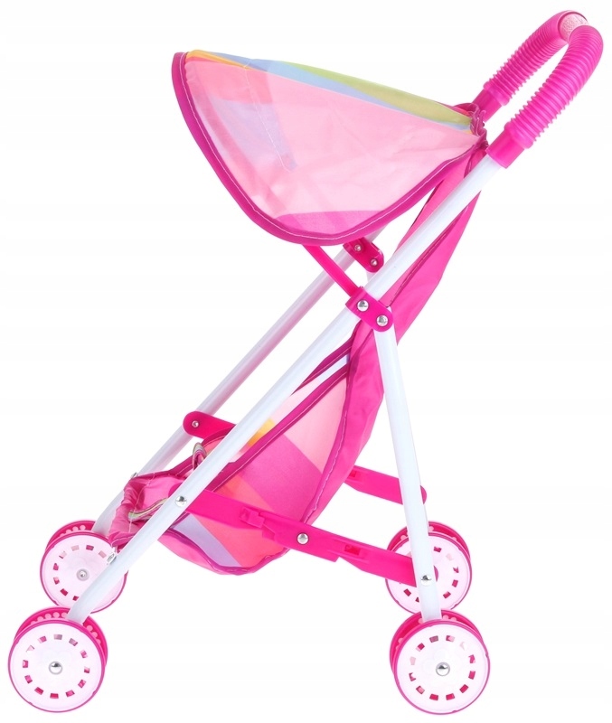 Wózek Spacerowy dla Lalek Spacerówka Metalowy Lekki Składany Lalka Mówi Rodzaj spacerówka