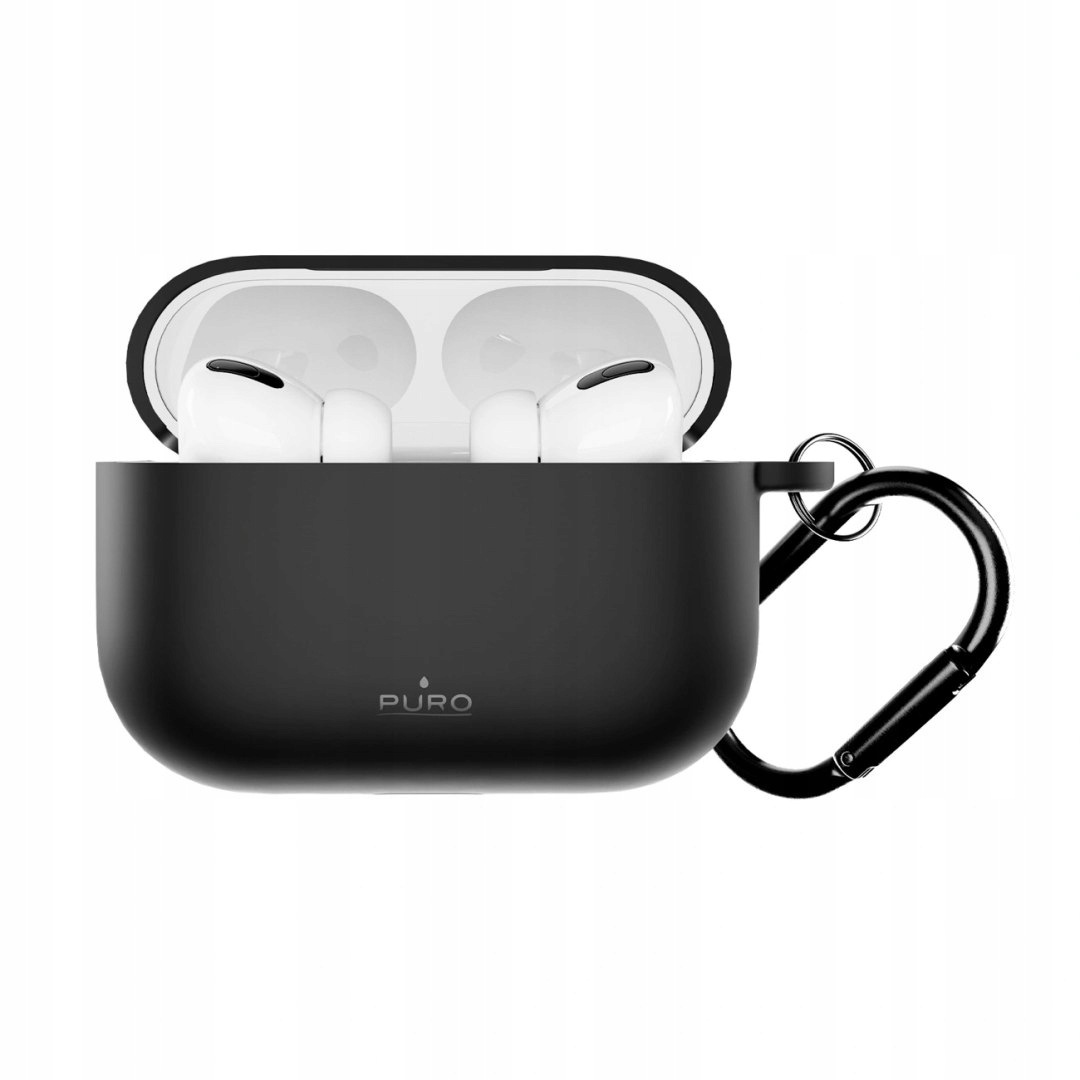 Etui Puro Icon na AirPods Pro 3 czarne