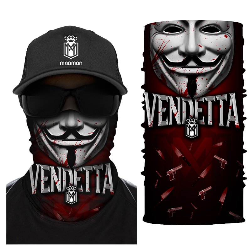

Kominiarka Chusta Komin na twarz Bandana Vendetta