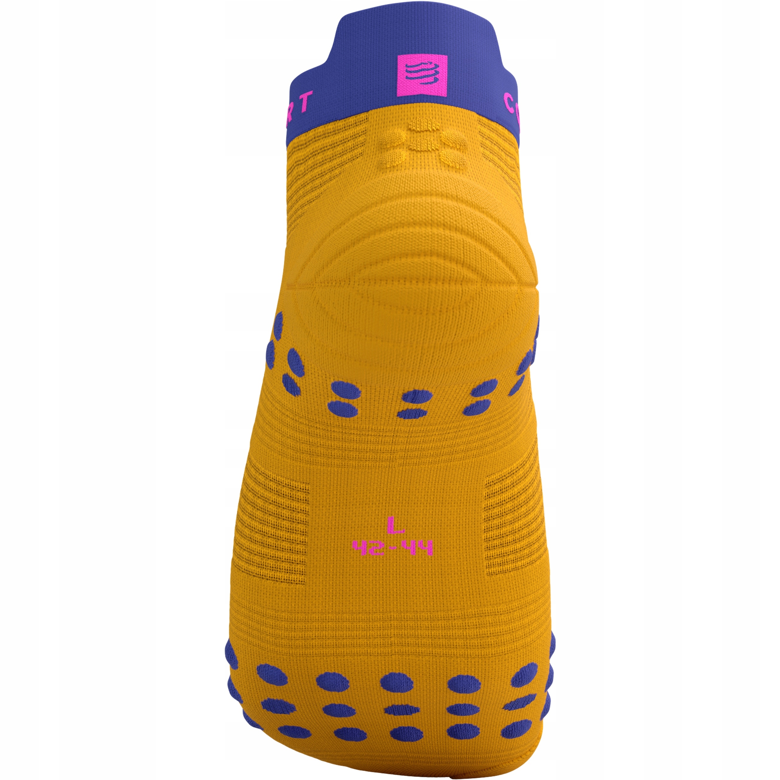 Skarpety Kompresyjne do Biegania COMPRESSPORT PRORACING SOCKS V4 RUN LOW T4 Rozmiar 45-48