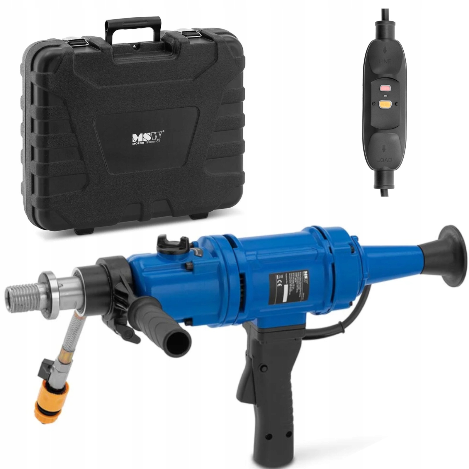 Diamantová korunkový vrták pila na betonu 2860 ot./min 1800 W