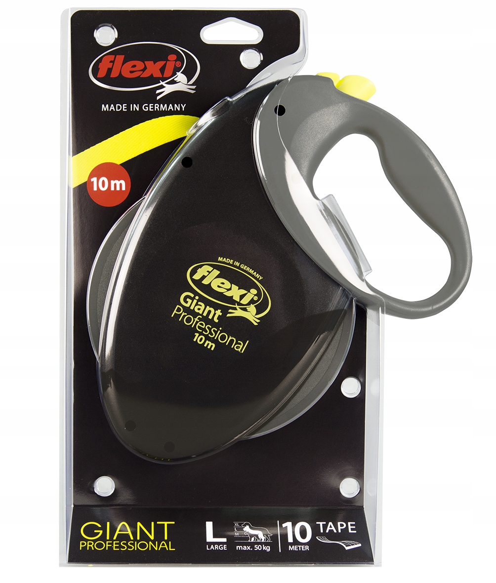 Smycz automatyczna dla psa Flexi Giant Professional taśma L 10m do 50kg