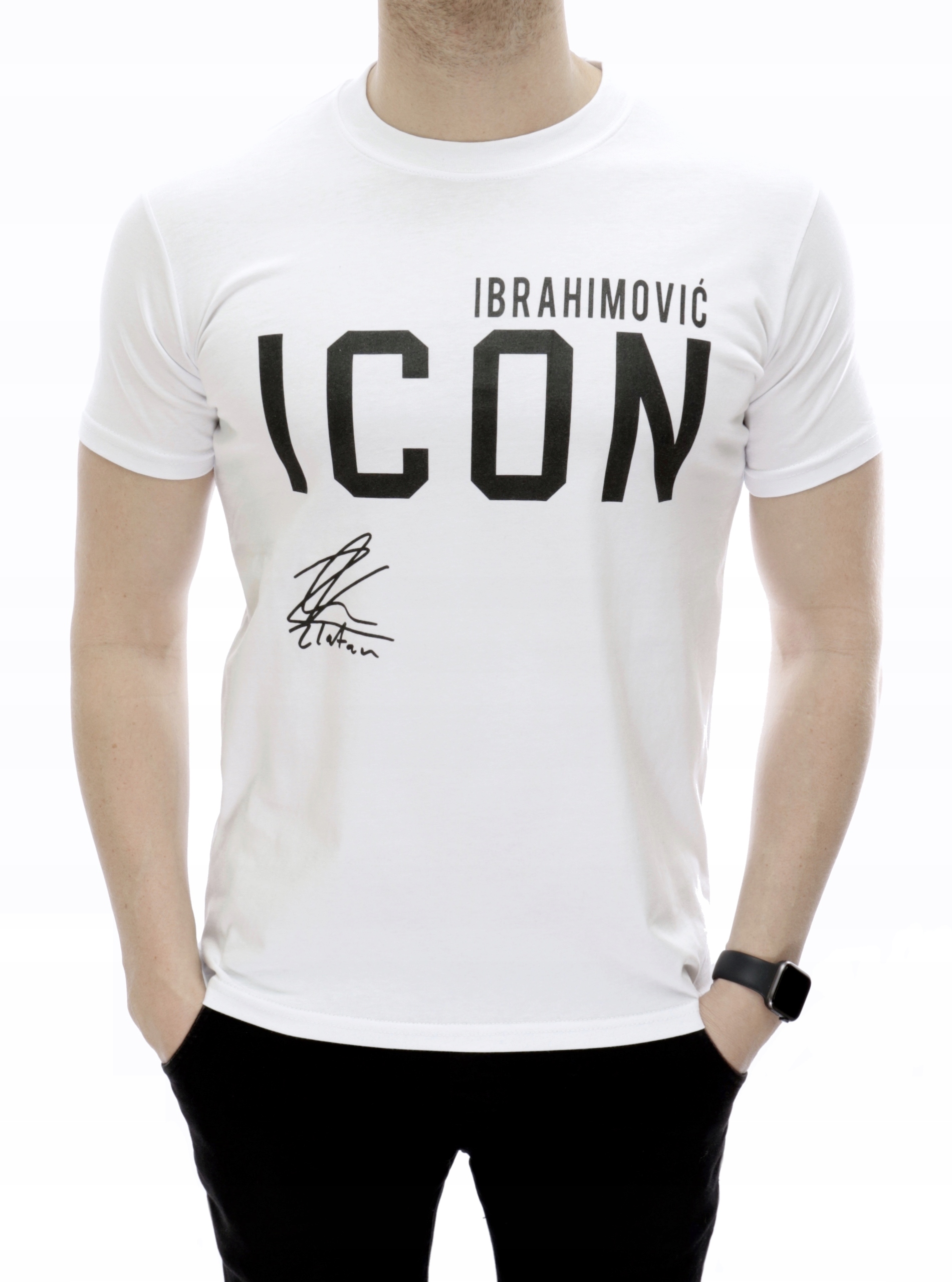 

Dsquared T-shirt Koszulka Męska Biała Icon S