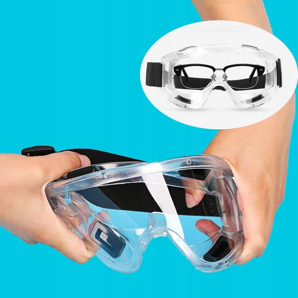 GOGLE OKULARY OCHRONNE ROBOCZE PRZECIWODPRYSKOWE PRZEZROCZYSTE BHP Rodzaj gogle