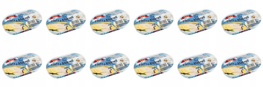 12 x 170 g Mk Filety z makrely v oleji