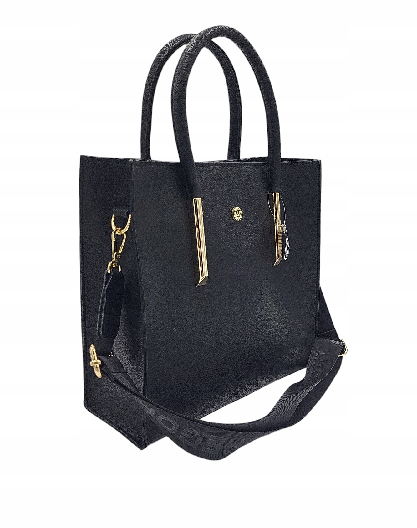 Dámská shopper kabelka černá