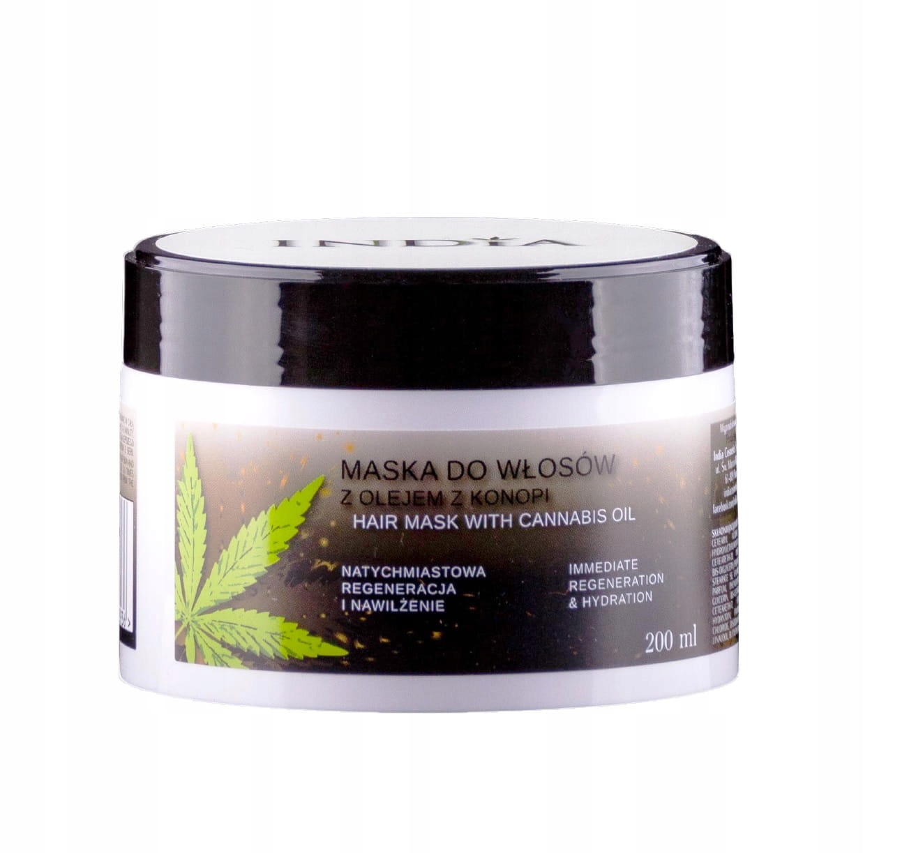 

Maska do włosów 200 ml India Cosmetics