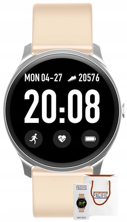 

Zegarek Damski Smartwatch Ciśnienie Puls Grawer