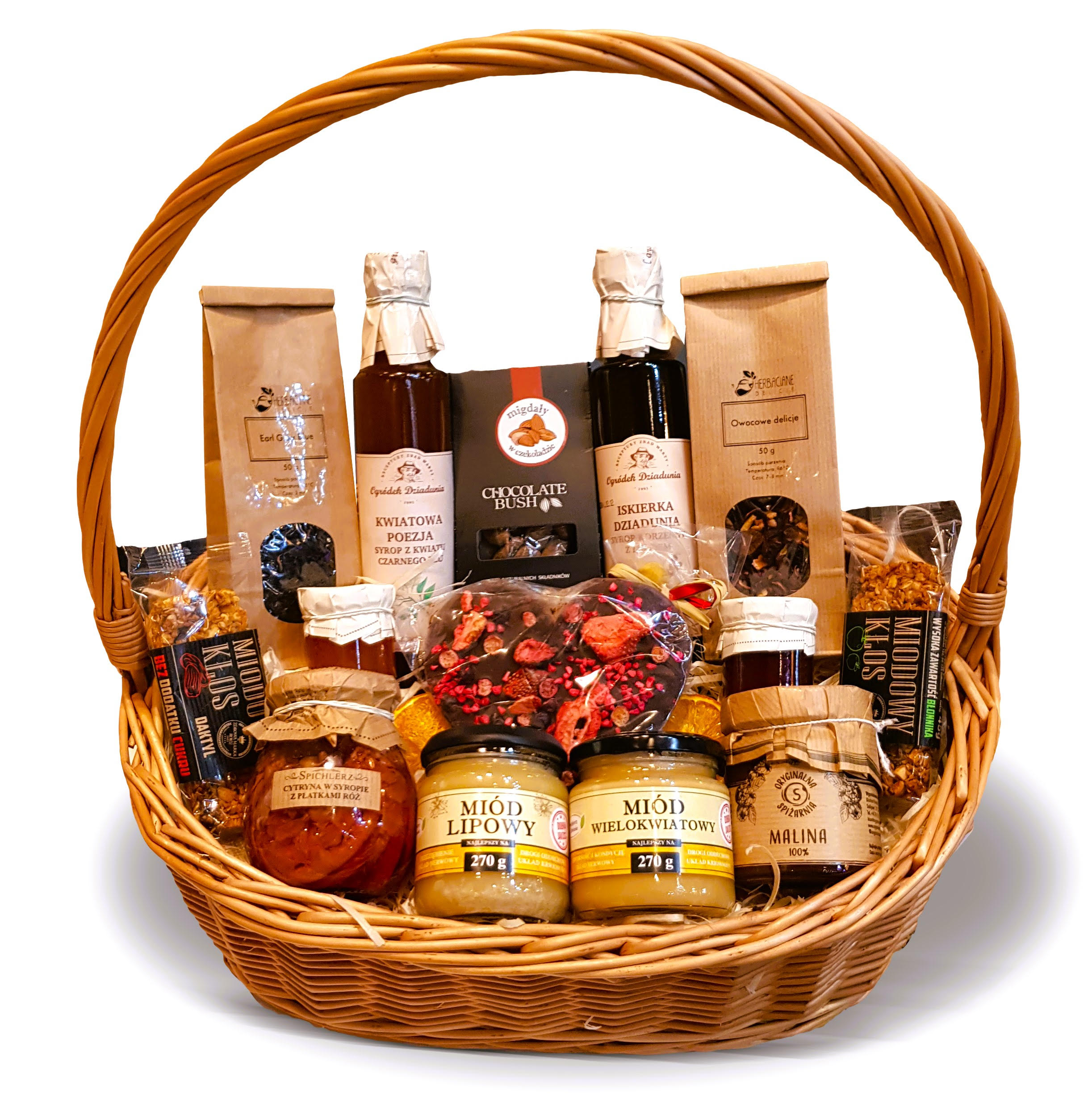 Levně Dárkový Koš Dárek Chutě Čaj Lahodnosti