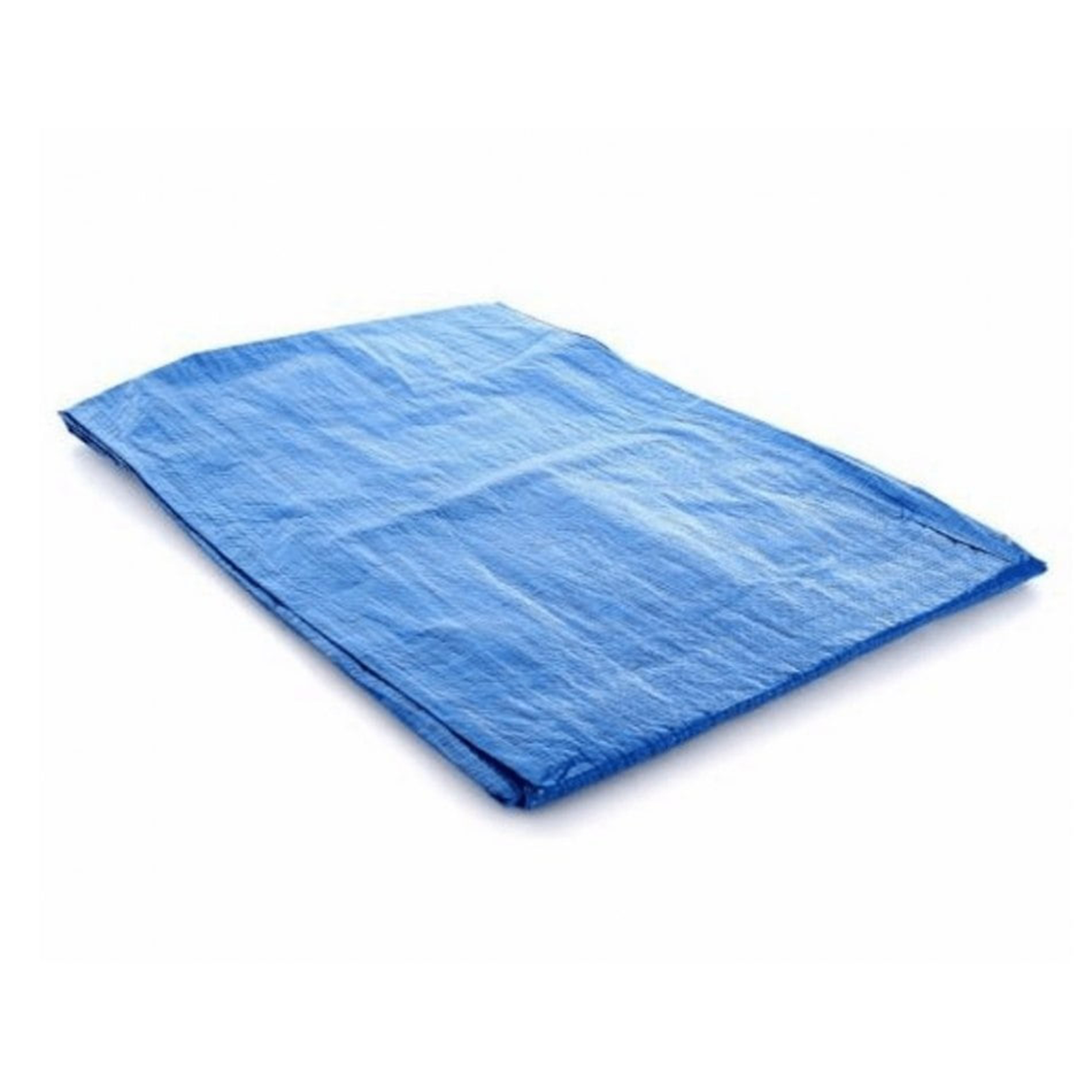 Plandeka NIEBIESKA płachta okrycie samochód WZMACNIANA z oczkami 4x6, 6x4 Szerokość 6 m