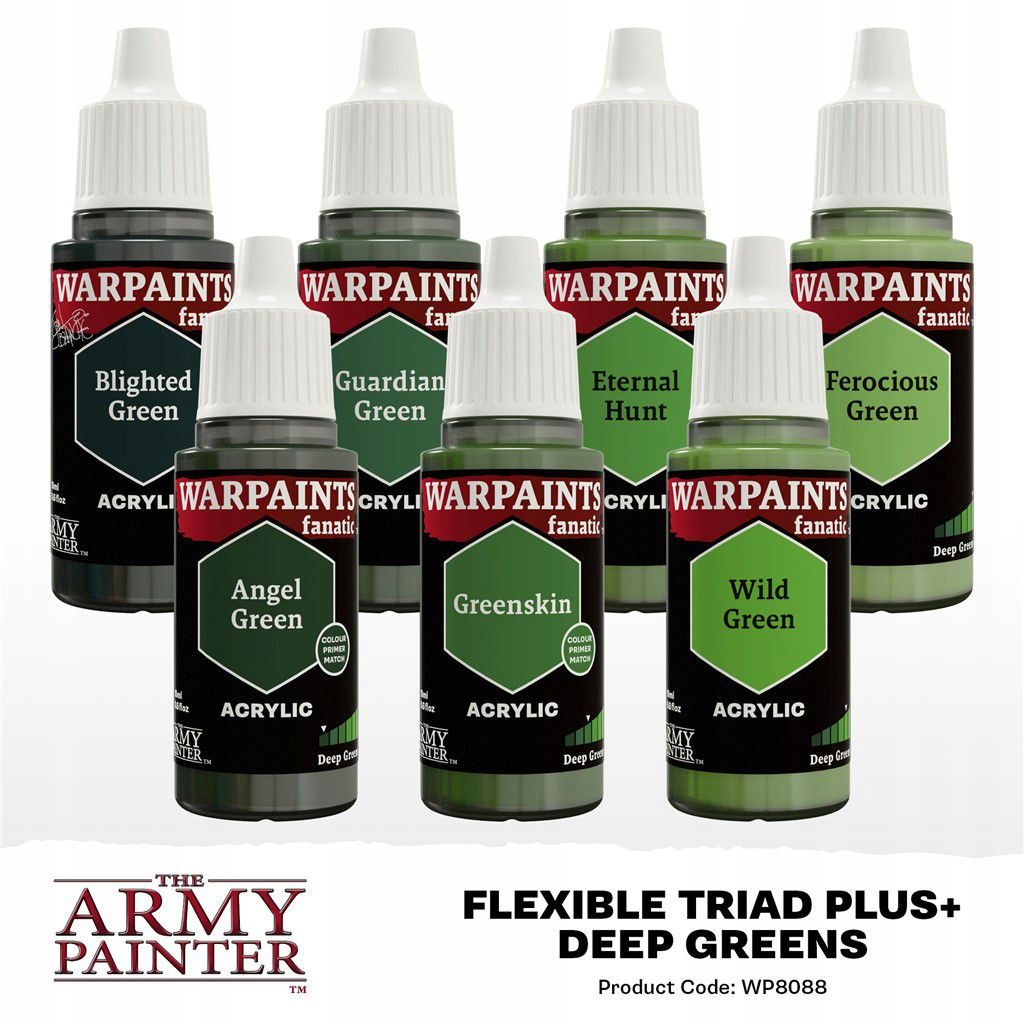 The Army Painter: Flexible Triad Plus+ Hluboké Zelené
