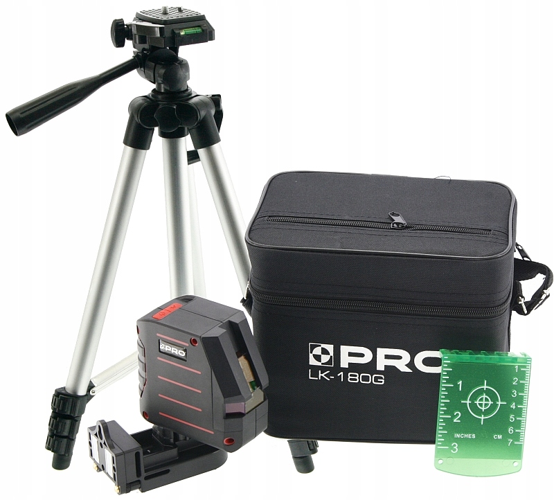 

Pro Laser krzyżowy LK-180G zielony TR-420F